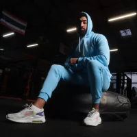 survetement tek gym bleu